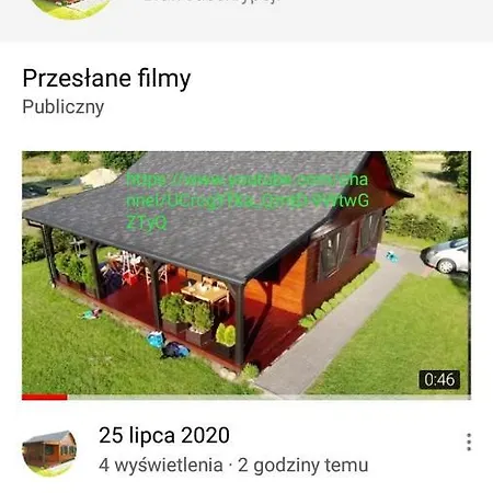 Dom Drewniany Holiday home