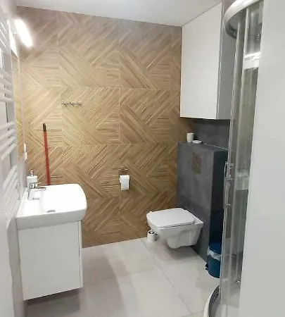 W Sam By Klif Ustka: Forest View Duplex With Balcony Apartment