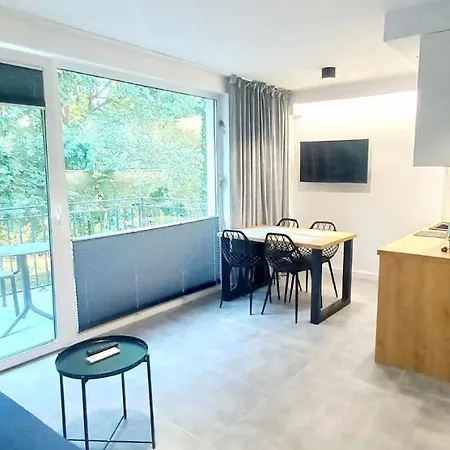 W Sam By Klif Ustka: Forest View Duplex With Balcony *