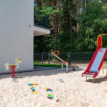 W Sam By Klif Ustka: Forest View Duplex With Balcony * Ustka