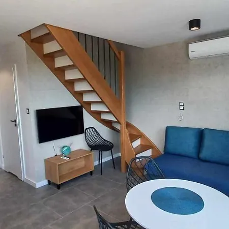 Apartment W Sam By Klif Ustka- Dwupoziomy Z Klimatyzacja Ul Poswiatowskiej 42