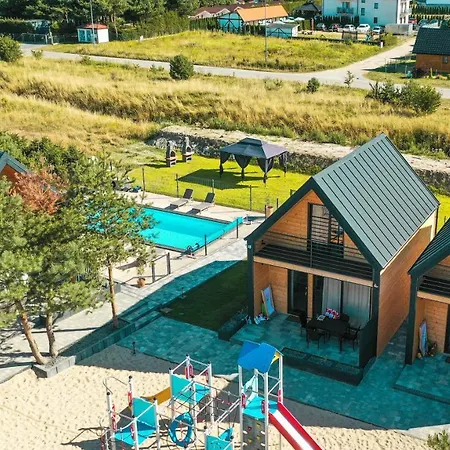 Hustawka I Hamak - Z Basenem Nad Morzem Chalet