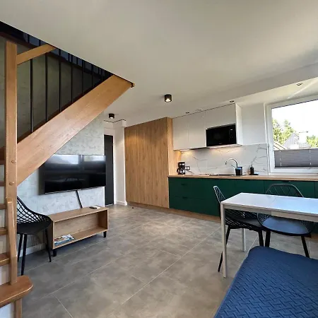 Apartment W Sam By Klif Ustka- Dwupoziomy Z Klimatyzacja Ul Poswiatowskiej 42 *