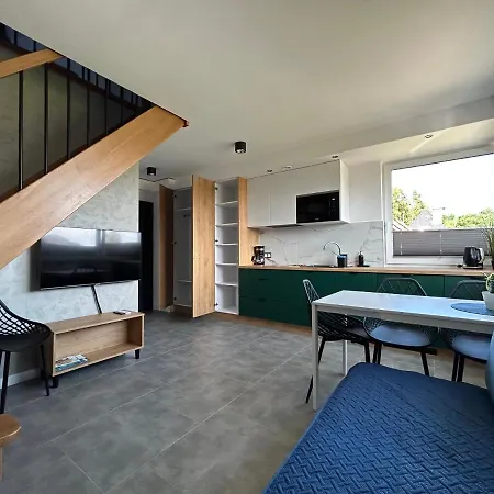 Apartment W Sam By Klif Ustka- Dwupoziomy Z Klimatyzacja Ul Poswiatowskiej 42 Ustka