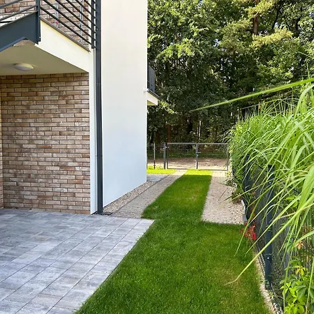 Apartment W Sam By Klif Ustka: Forest View Duplex With Balcony *