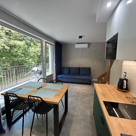 W Sam By Klif Ustka: Forest View Duplex With Balcony Apartment *