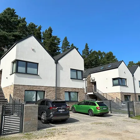 Apartment W Sam By Klif Ustka: Forest View Duplex With Balcony *