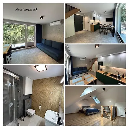 W Sam By Klif Ustka: Forest View Duplex With Balcony Apartment *