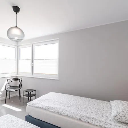 Apartment W Sam By Klif - Dwupoziomowy Z 2 Sypialniami Balkonem Widokiem Na Las, Parkingiem